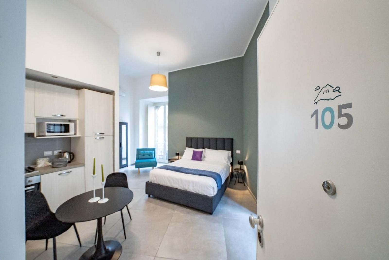 Bovio Boutique Studio Apartment Napoli Oda fotoğraf